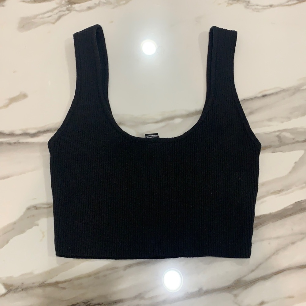 Sweater Crop Top